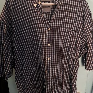 Nautica short sleeve button up shirt